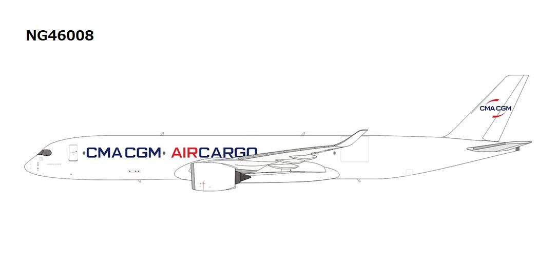 NG46008 NG MODELS CMA CGM Air Cargo / CMA CGMエア・カーゴ A350F  1:400 お取り寄せ NG MODELS 1:400 CMA CGM Air Cargo / CMA CGMエア・カーゴ A350F 亜鉛ダイキャスト製
