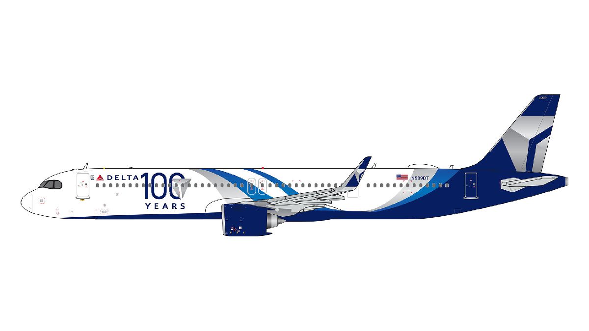 G2DAL1399 GEMINI 200 Delta Air Lines / デルタ航空 A321neo N589DT 