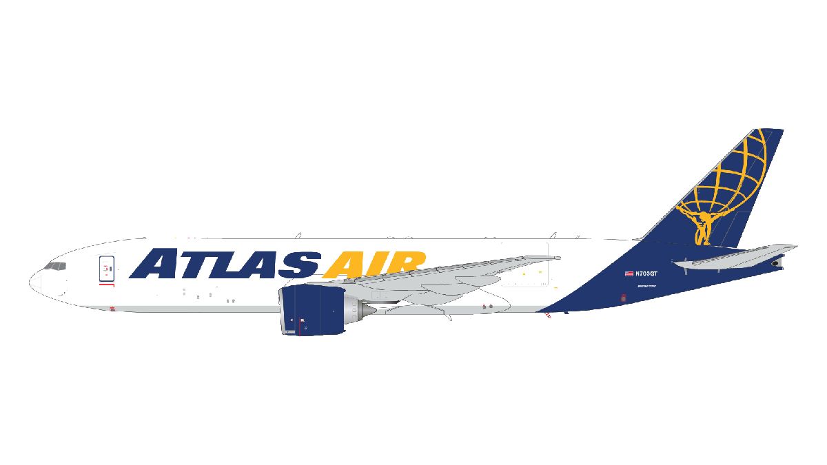 G2GTI1382 GEMINI 200 ATLAS AIR / アトラス航空 B777-200LRF N703GT 1:200 お取り寄せ