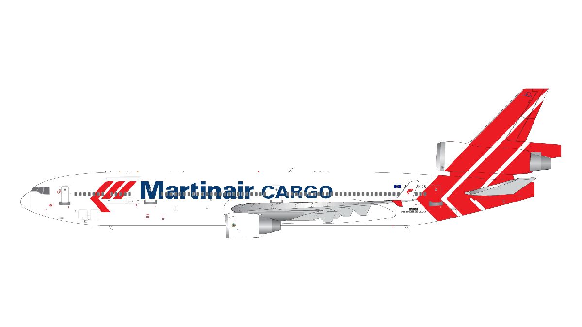 G2MPH1304 GEMINI 200 Martinair / マーティンエアー/マーチンエアー MD-11CF PH-MCS  1:200 お取り寄せ