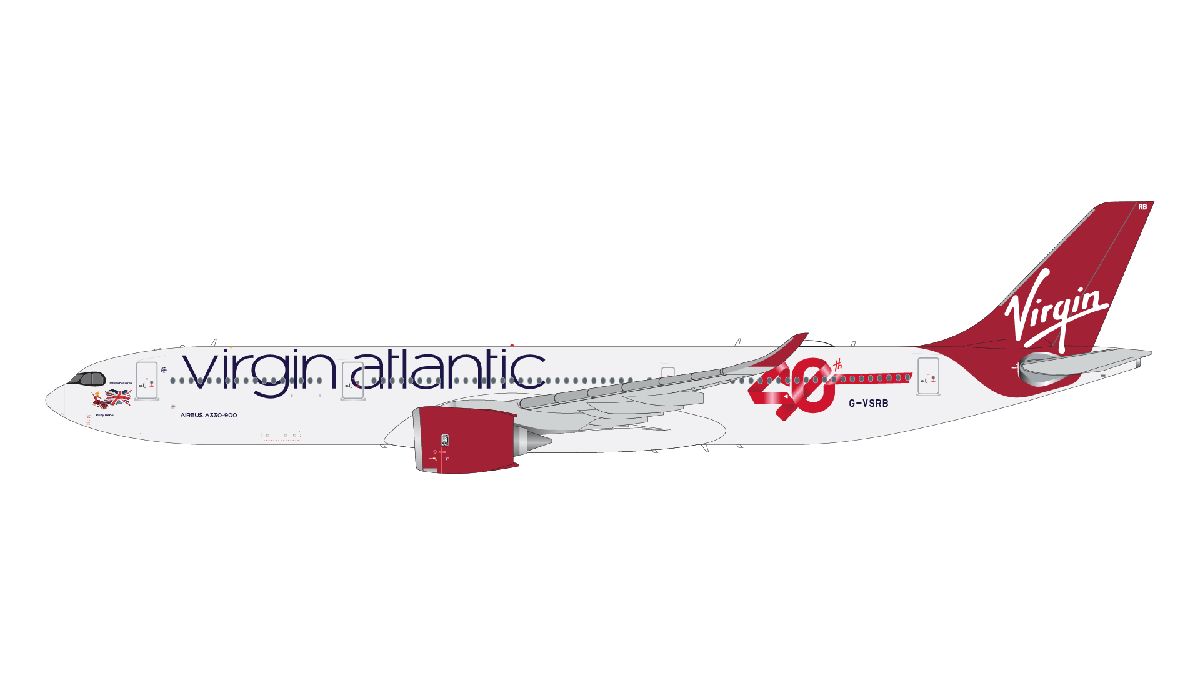 G2VIR1373 GEMINI 200 Virgin Atlantic Airways / ヴァージン・アトランティック航空 A330-900neo G-VSRB 