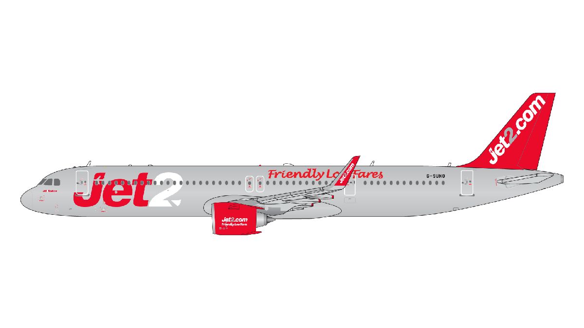 GJEXS2331 GEMINI JETS Jet2.com / ジェットツー・コム A321neo G-SUNO 1:400 メーカー完売 GEMINI JETS 1:400 JET2.COM / ジェットツー・コム A321neo 亜鉛ダイキャスト製
