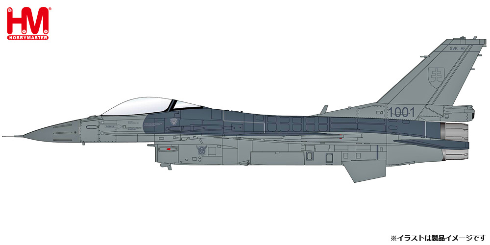 HA38048 HOBBY MASTER Slovak Republic Air Force / スロバキア共和国空軍 F-16C ブロック70  2024 1:72 お取り寄せ Hobby Master 1:72 Slovak Republic Air Force / スロバキア共和国空軍 F-16 ファイティング・ファルコン 亜鉛ダイキャスト製