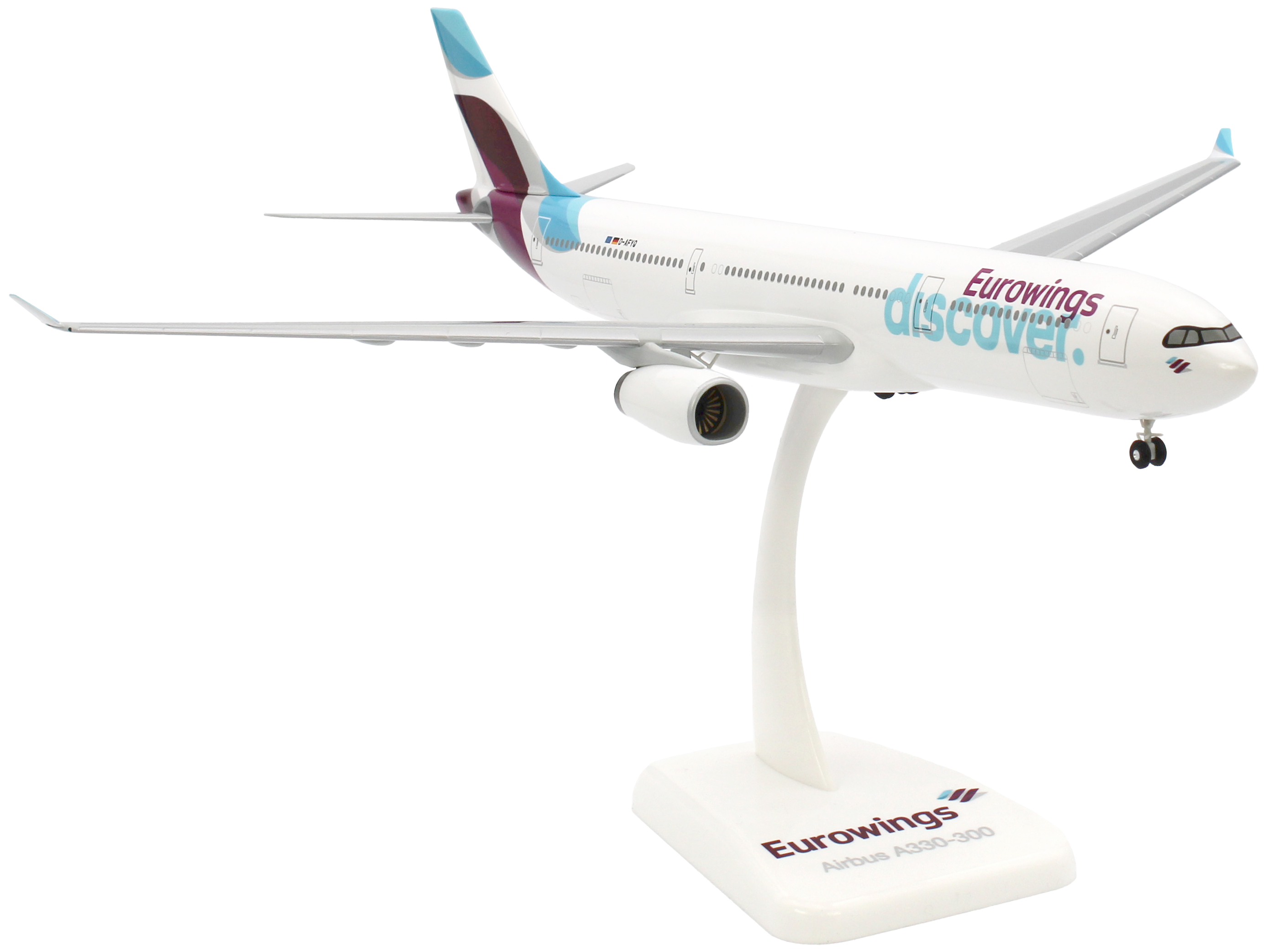 200EWD001 Hogan ホーガン / LIMOX  Eurowings / ユーロウイングス discover A330-300 D-AFYQ 組立式 ランディングギア・スタンド付 1:200 メーカー完売