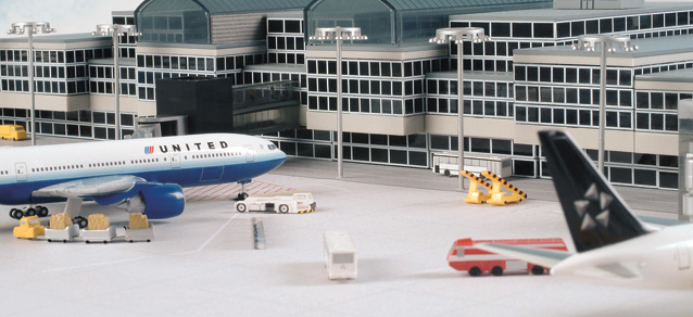 520362 Herpa 空港アクセサリー 旅客ターミナルビルセット1 1:500 再生産品 完売しました。