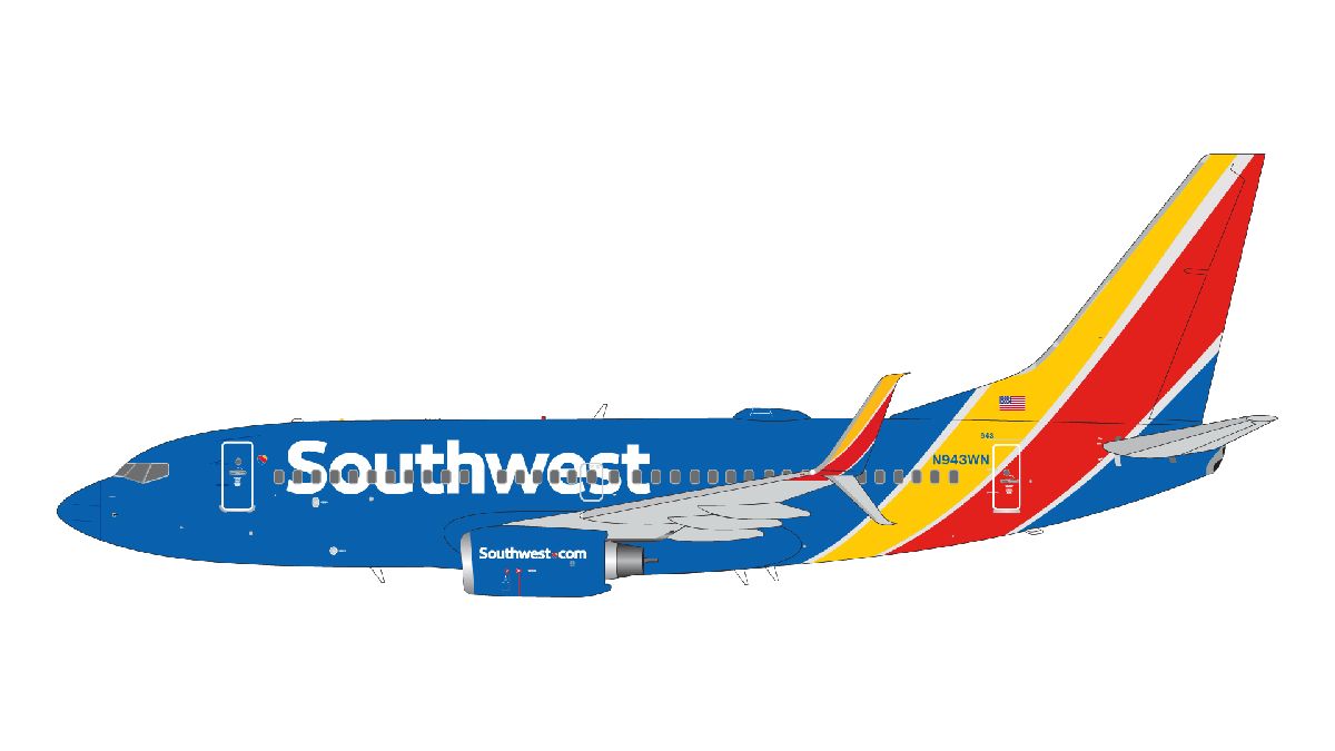 G2SWA1350 GEMINI 200 Southwest Airlines / サウスウエスト航空 B737-700S N943WN  1:200 お取り寄せ