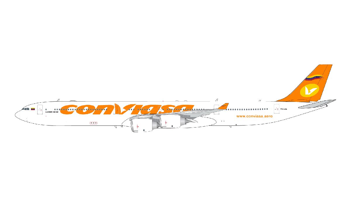 G2VCV1355 GEMINI 200 Conviasa / コンビアサ航空 A340-600 YV3545  1:200