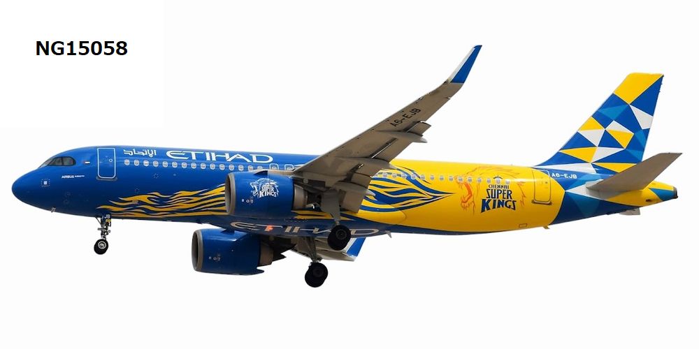 NG15058 NG MODELS Etihad Airways / エティハド航空 First A320neo for Etihad A320neo A6-EJB 1:400 お取り寄せ NG MODELS 1:400 ETIHAD AIRWAYS / エティハド航空 A320neo 亜鉛ダイキャスト製