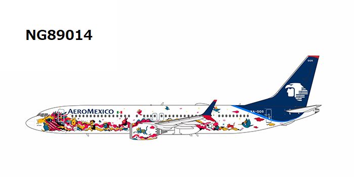 NG89014 NG MODELS Aeromexico / アエロメヒコ Mexico City Kukulcán Special Livery B737 MAX9 XA-GQS 1:400 完売しました。 NG MODELS 1:400 Aeromexico / アエロメヒコ 737 MAX9 亜鉛ダイキャスト製