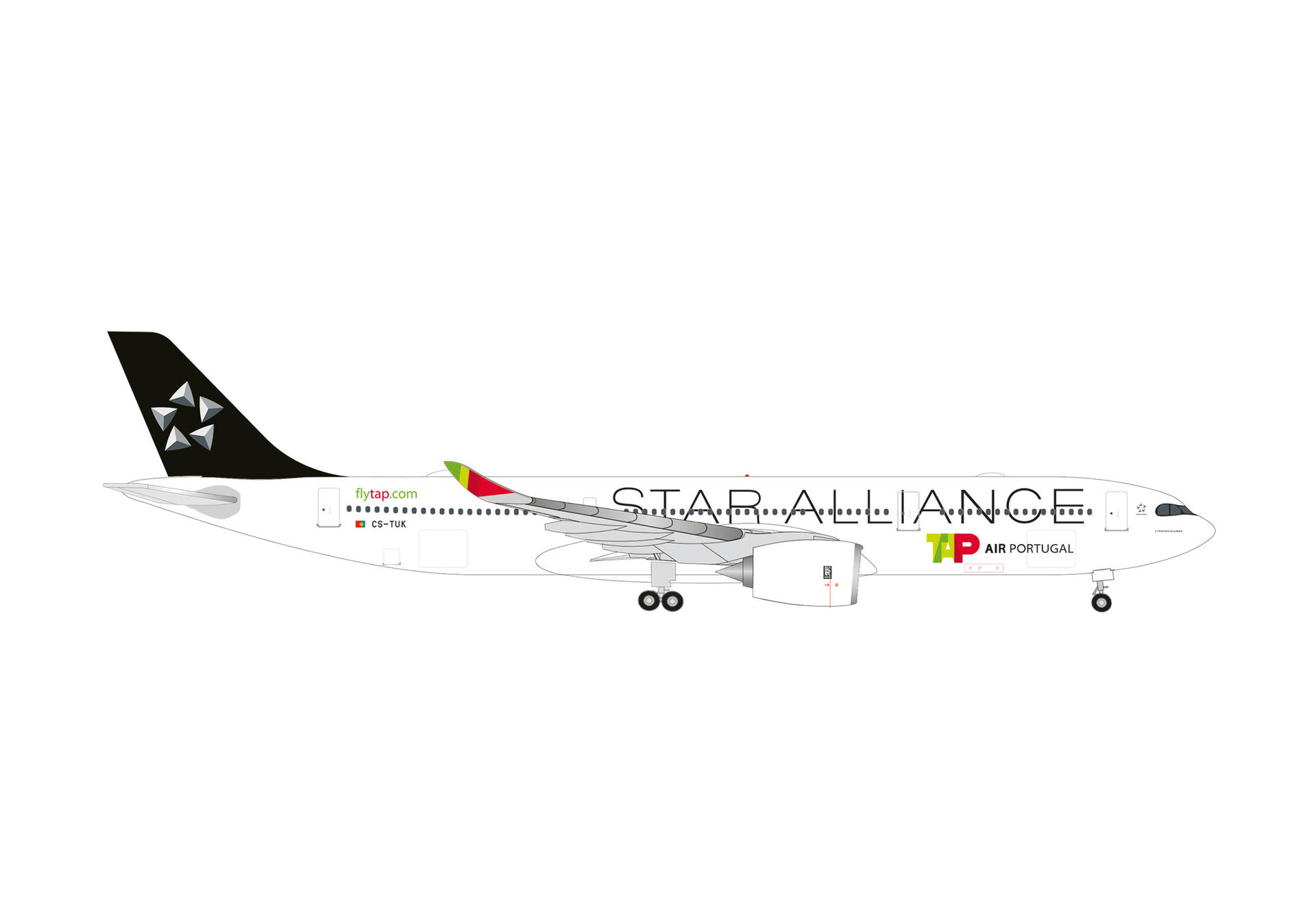 538541 Herpa TAP Air Portugal / TAPポルトガル航空 A330-900neo CS-TUK 