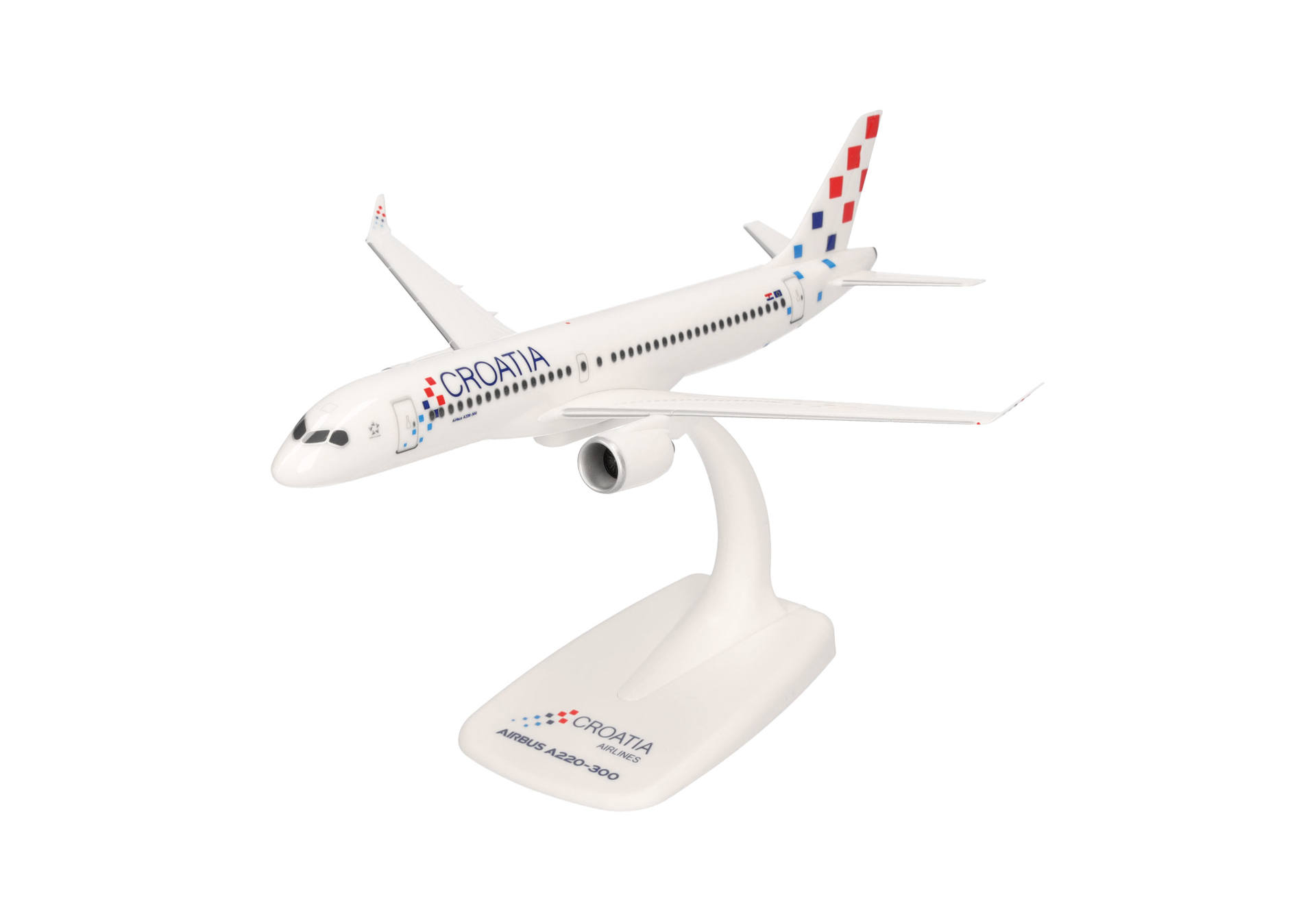 614566 Herpa SNAPFIT Croatia Airlines / クロアチア航空 A220-300 9A-CAE 