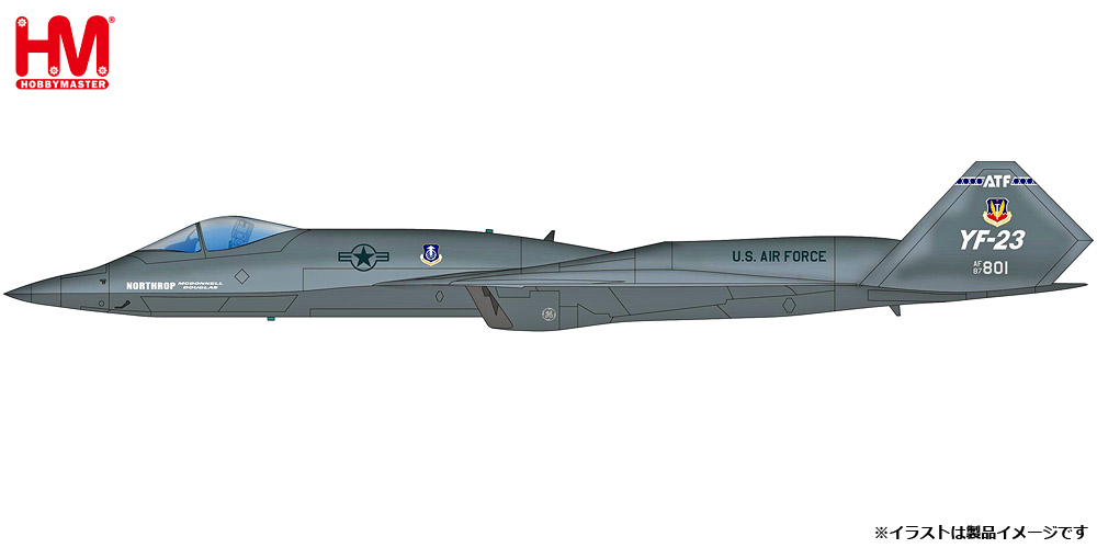 HA2850 HOBBY MASTER U.S. Air Force / アメリカ空軍 YF-23 Gray Ghost PAV-2 1:72 お取り寄せ Hobby Master 1:72 USAF U.S. Air Force / アメリカ空軍 YF-23 亜鉛ダイキャスト製