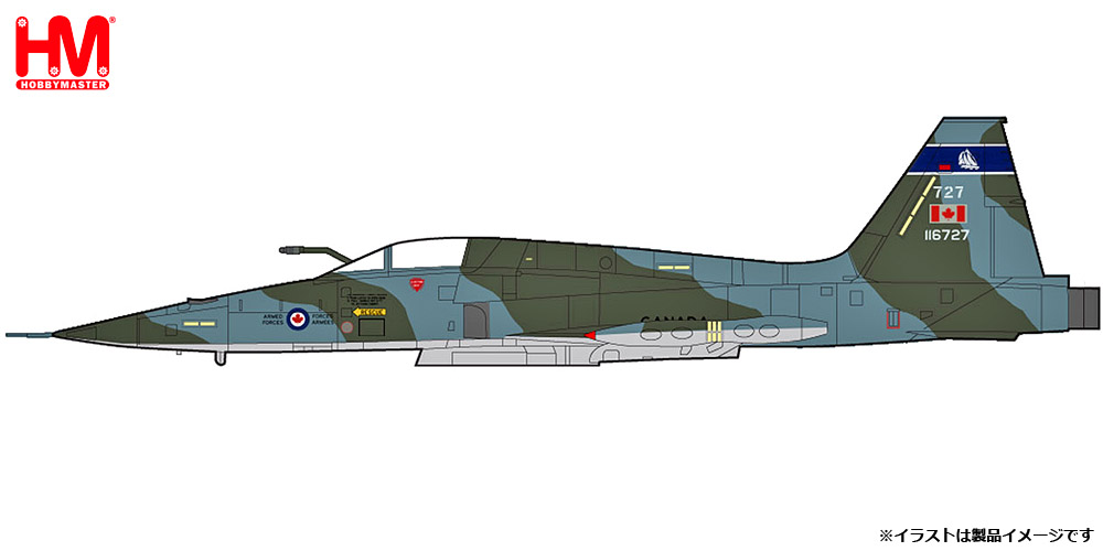 HA33004 HOBBY MASTER Royal Canadian Air Force/RCAF / カナダ空軍 CF-5A 第434運用試験評価飛行隊 1979 1:72 お取り寄せ Hobby Master 1:72 RCAF / Royal Canadian Air Force / カナダ空軍 F-5A/B フリーダム・ファイター 亜鉛ダイキャスト製