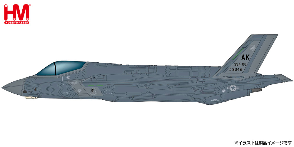 HA4446 HOBBY MASTER U.S. Air Force / アメリカ空軍 F-35A ライトニング2  第354作戦群 1:72 完売しました。