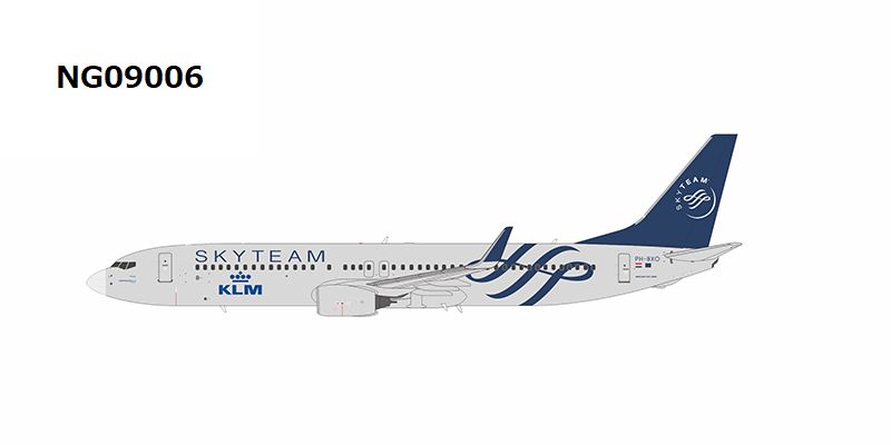 NG09006 NG MODELS KLM / KLMオランダ航空 skyteam c/s B737-900ER/w PH-BXO 1:200 お取り寄せ