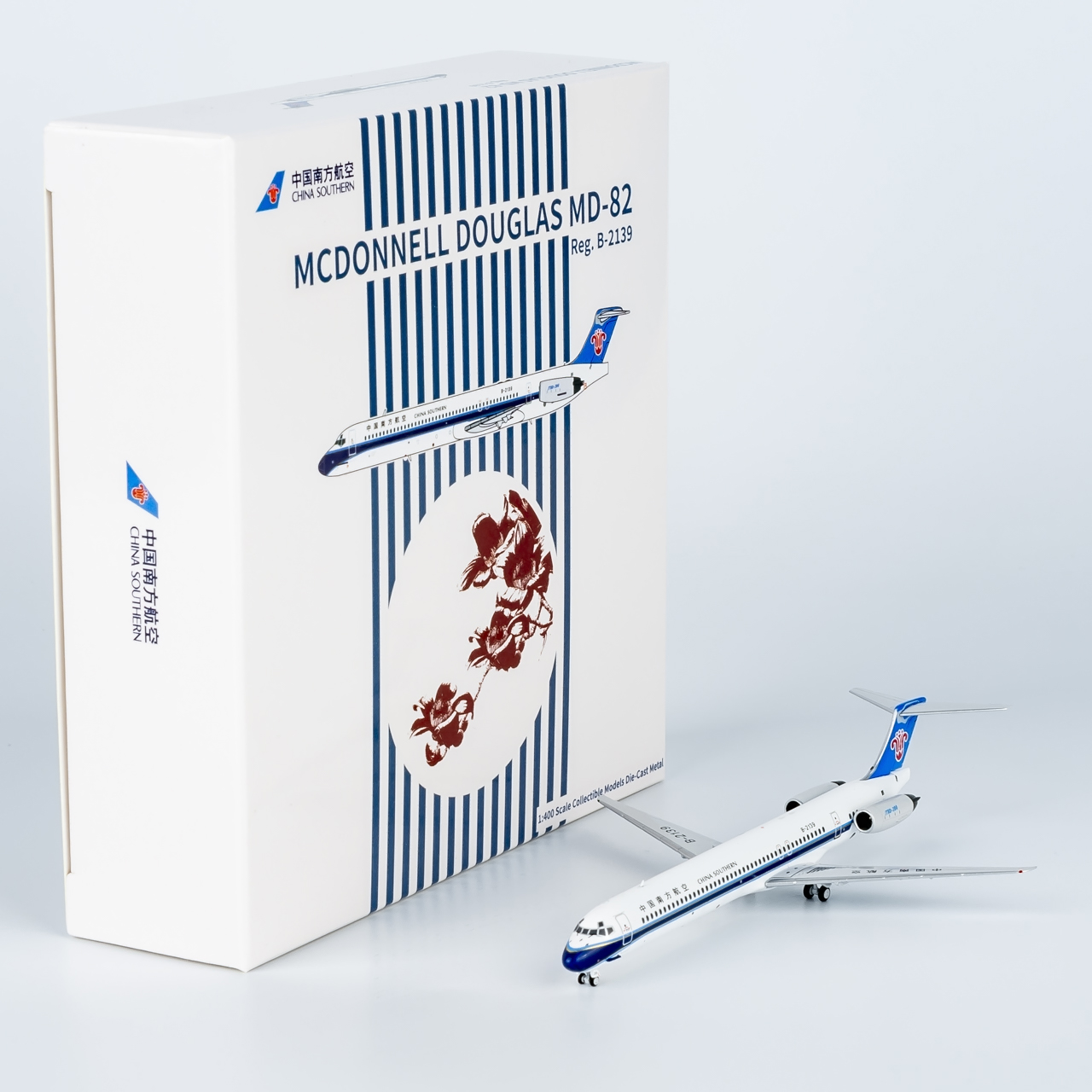 NG24057 NG MODELS CHINA SOUTHERN AIRLINES / 中国南方航空 MD-82 B-2139 1:400 完売しました。 NG MODELS 1:400 CHINA SOUTHERN Airlines / 中国南方航空 MD-80 亜鉛ダイキャスト製