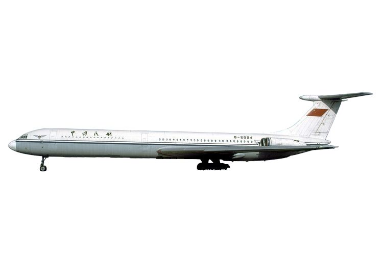 12017 Phoenix Civil Aviation Administration of China/CAAC / 中国民用航空局 IL-62 B-2024 1:400 Phoenix 1:400 Civil Aviation Administration of China/CAAC / 中国民航/中国民用航空局 IL-62 亜鉛ダイキャスト製