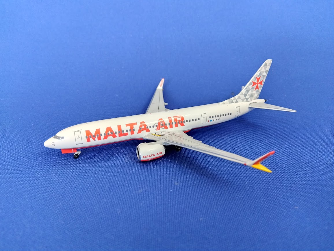 AC411065 Aero classics Malta Air / マルタ・エア B737 MAX8 9H-VUE 1:400 完売しました。