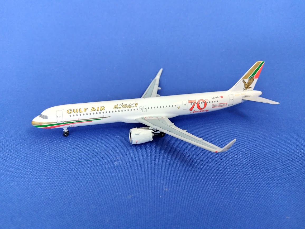AC411072 Aero classics Gulf Air / ガルフ・エア A321neo A9C-NB 1:400 メーカー完売 Aero classics 1:400 Gulf Air / ガルフ・エア A321neo 亜鉛ダイキャスト製