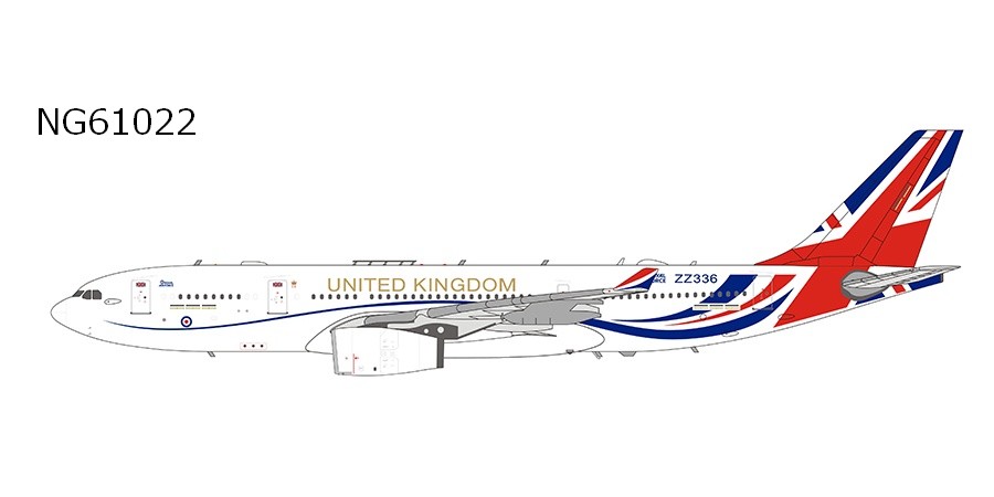 NG61022 NG MODELS UK Air Force / イギリス政府専用機 A330 Voyager KC2 ZZ336 1:400 完売しました。 NG MODELS 1:400 UK Air Force / イギリス政府専用機 A330 MRTT 亜鉛ダイキャスト製