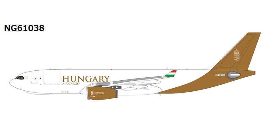 NG61038 NG MODEL Hungary Air Cargo  / ハンガリー航空貨物 A330-200F HA-LHU 1:400 お取り寄せ NG MODELS 1:400 Hungary Air Cargo / ハンガリー航空貨物 A330-200F 亜鉛ダイキャスト製