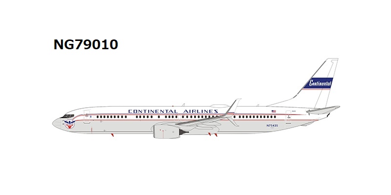 NG79010 NG MODELS United Airlines / ユナイテッド航空 B737-900ER N75435 Retro 75th 1:400 完売しました。 NG MODELS 1:400 United Airlines / ユナイテッド航空 737-900 亜鉛ダイキャスト製