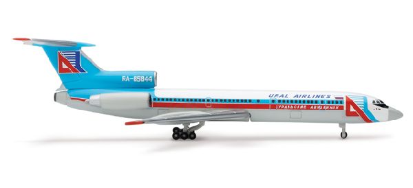 500265 Herpa Ural Airlines / ウラル航空 Tu-154M RA-85844 1:500 完売しました。 Herpa 1:500 Ural Airlines / ウラル航空 Tu-154 亜鉛ダイキャスト製