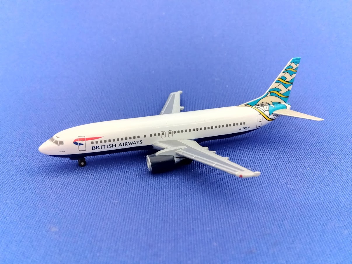 501378 Herpa CLUB MODELS British Airways / 英国航空 ブリティッシュ・エアウェイズ B737-400 G-TREN England 1:500 完売しました。 Herpa CLUB MODELS 1:500 British Airways / 英国航空 ブリティッシュ・エアウェイズ 737-400 亜鉛ダイキャスト製