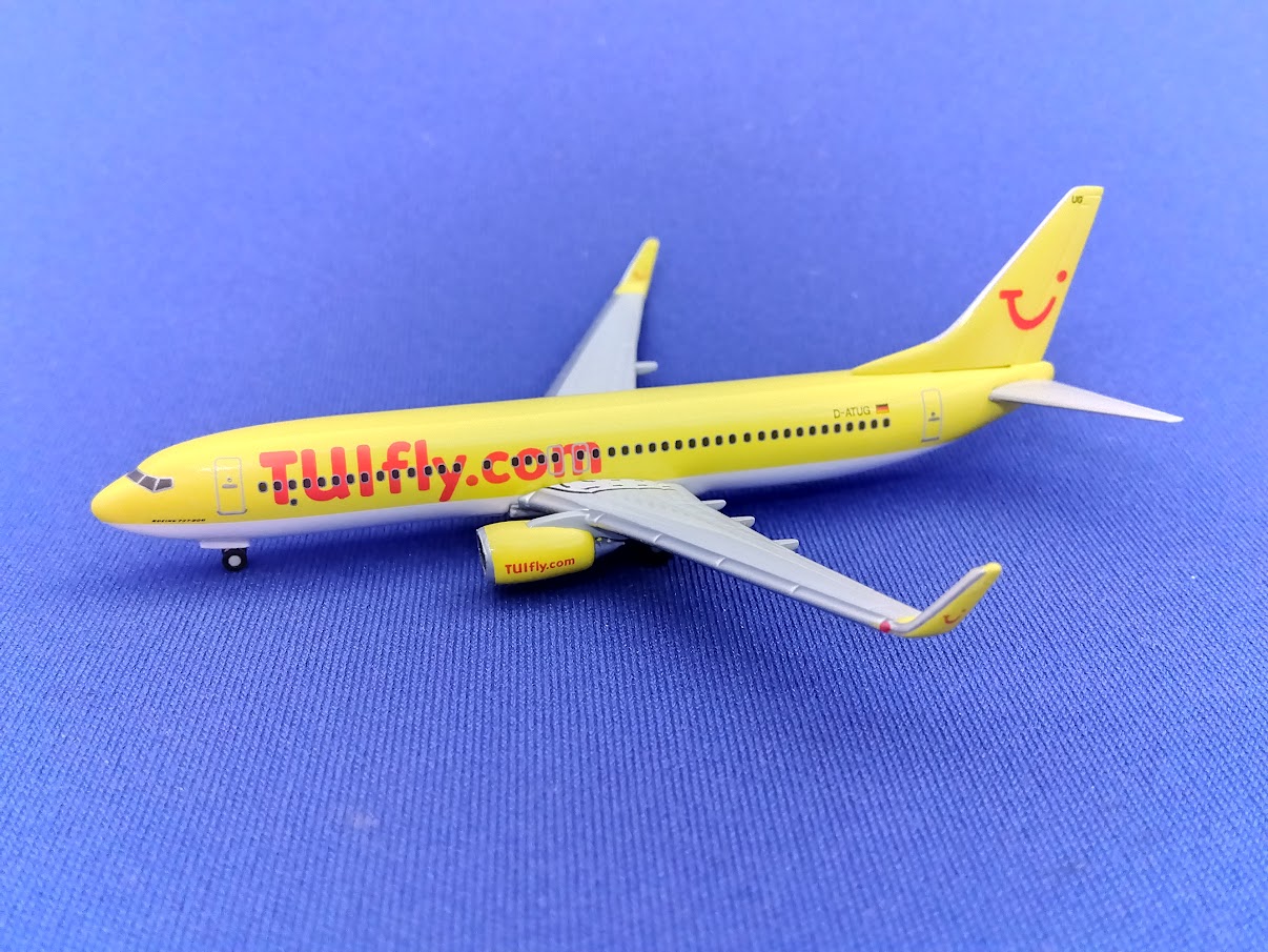 505864 Herpa TUIFLY / トゥイフライ B737-800 D-ATUG 1:500 完売しました。 Herpa 1:500 TUIFLY / トゥイフライ 737-800 亜鉛ダイキャスト製