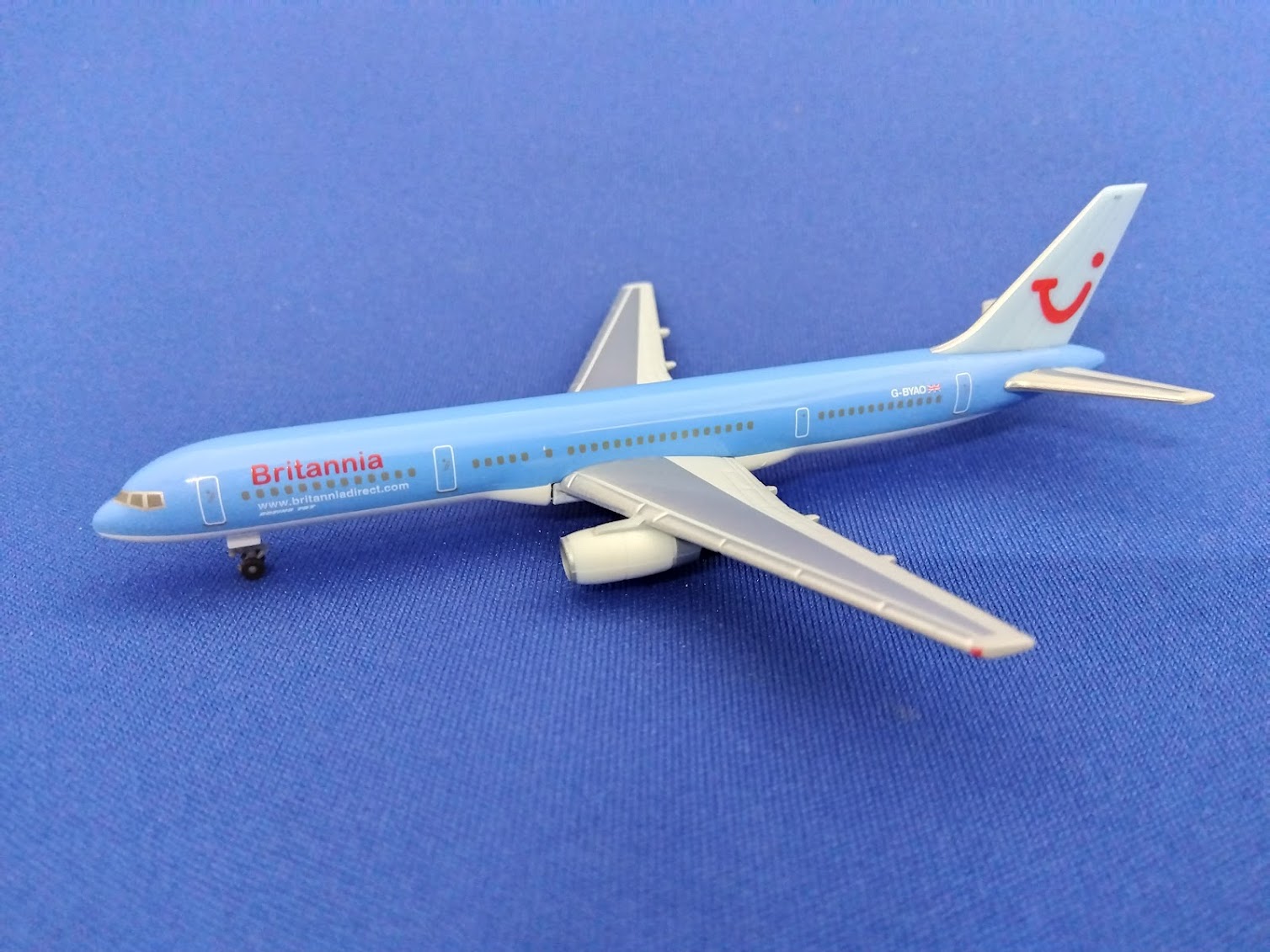 510219 Herpa Britannia Airways / ブリタニア航空 B757-200 G-BYAO 1:500 メーカー完売 Herpa 1:500 Britannia Airways / ブリタニア航空 757-200 亜鉛ダイキャスト製