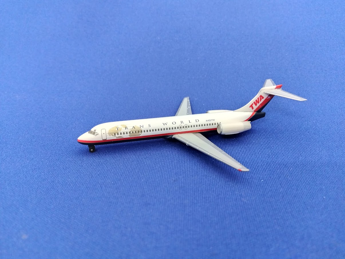 512374 Herpa TWA Trans World Airlines / トランス・ワールド航空 B717-200 N402TW 1:500 完売しました。 Herpa 1:500 TWA Trans World Airlines / トランス・ワールド航空 717-200 亜鉛ダイキャスト製