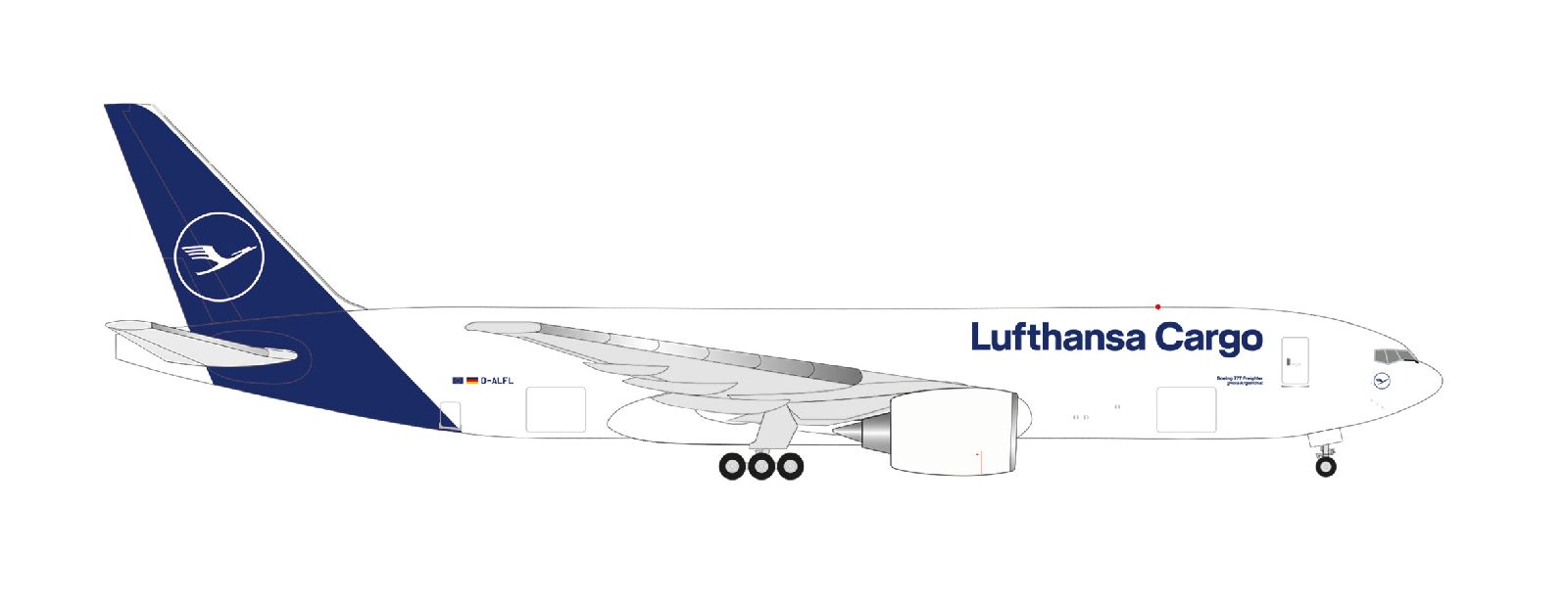 533188-002 Herpa Lufthansa Cargo / ルフトハンザ カーゴ B777F D-ALFL iHola Argentina! 1:500 完売しました。