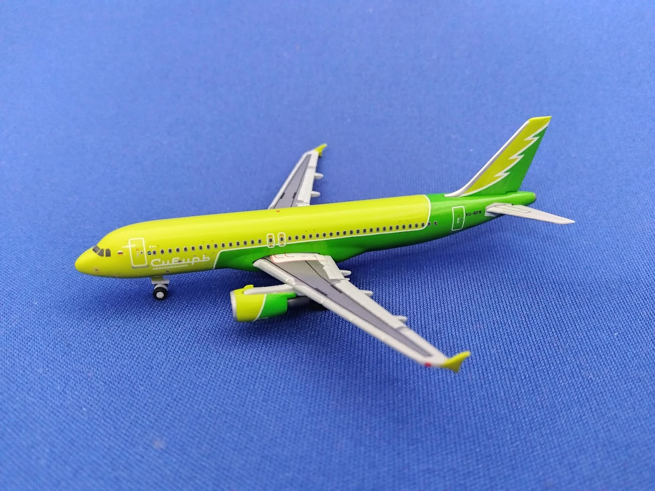 534345 Herpa CLUB MODELS S7 Airlines / S7航空 Siberia Reforestation A320 VQ-BPN プラスチック製スタンド付 1:500 完売しました。