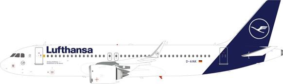 JFA320016 JFOX MODELS Lufthansa / ルフトハンザドイツ航空 A320-271N NEW D-AINK 1:200 スタンド付 完売しました。 JFOX 1:200 Lufthansa / ルフトハンザドイツ航空 A320 亜鉛ダイキャスト製