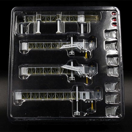 LH2090 JCWING 空港アクセサリー 搭乗ゲート/Boarding bridge 1:200 完売しました。 JC WING 1:200   プラスチック製