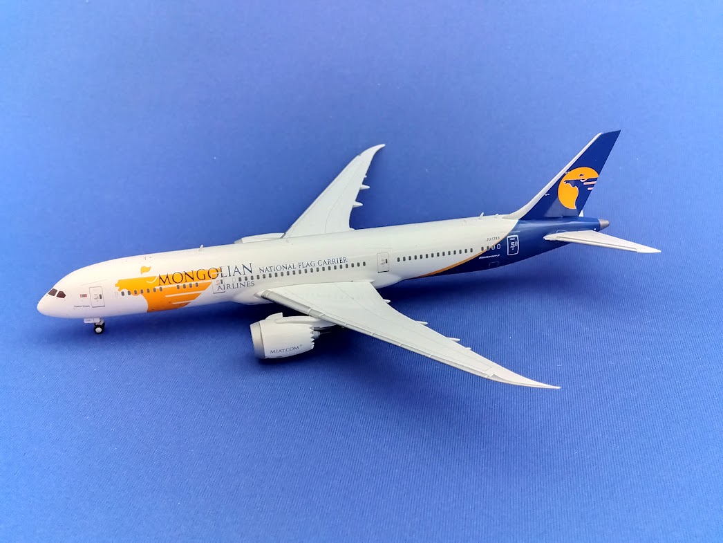 LH4297 JCWING MIAT Mongolian Airlines / MIATモンゴル航空 B787-9 JU-1789 1:400 メーカー完売 JC WING 1:400 MIAT Mongolian Airlines / MIATモンゴル航空 787-9 亜鉛ダイキャスト製