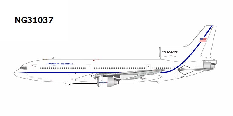 NG31037 NG MODELS Northrop Grumman / ノースロップ・グラマン with missile testbed L-1011-100 N140SC 1:400 完売しました。