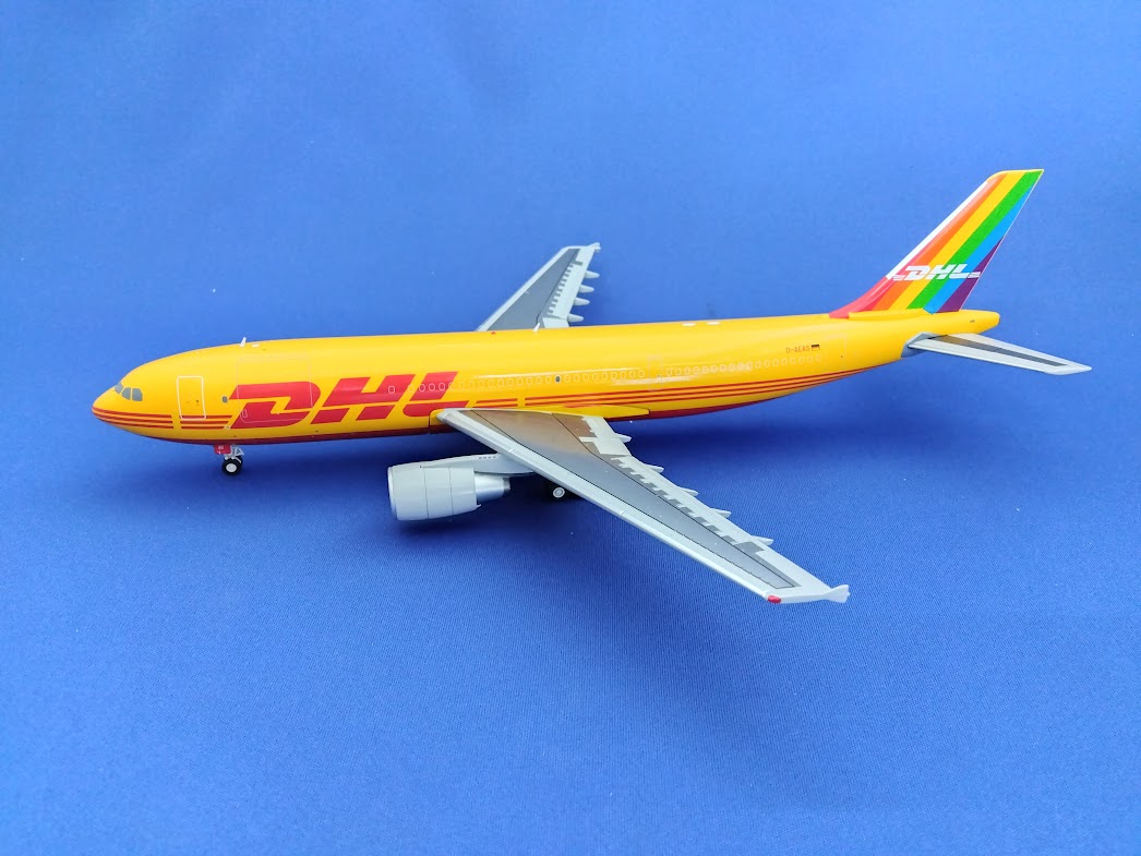 SA2016 JCWING DHL / ディーエイチエル Pride A300B4-600RF D-AEAS 1:200メーカー完売 JC WING 1:200 DHL / ディーエイチエル A300-600 亜鉛ダイキャスト製