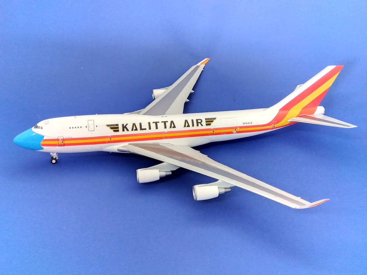 XX20120 JCWING Kalitta Air / カリッタ航空 B747-400BCF Mask N744CK 1:200 メーカー完売 JC WING 1:200 Kalitta Air / カリッタ航空 747-400F 亜鉛ダイキャスト製