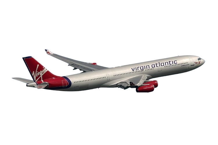 12034 Phoenix Virgin Atlantic Airways / ヴァージン・アトランティック航空 Dragon Lady A340-300 G-VFLY 1:400  お取り寄せ