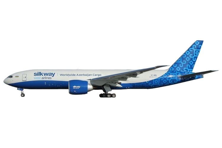 12038 Phoenix Silk Way West Airlines / シルクウェイウエスト航空 B777-200F VP-BMG 1:400 お取り寄せ