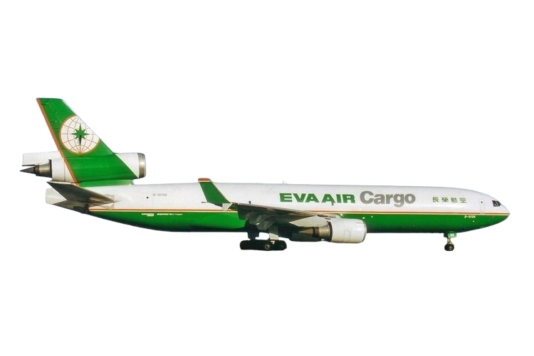 12043 Phoenix EVA AIR CARGO / エバー航空 カーゴ/エヴァエアカーゴ/長栄航空 MD-11 B-16106 1:400