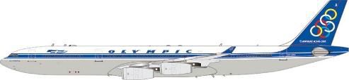 AV4318 Aviation400 Olympic Airlines / オリンピック航空 A340-300 SX-DFA 1:400 完売しました。 Aviation400 1:400 Olympic Air / オリンピック航空 A340-300 亜鉛ダイキャスト製