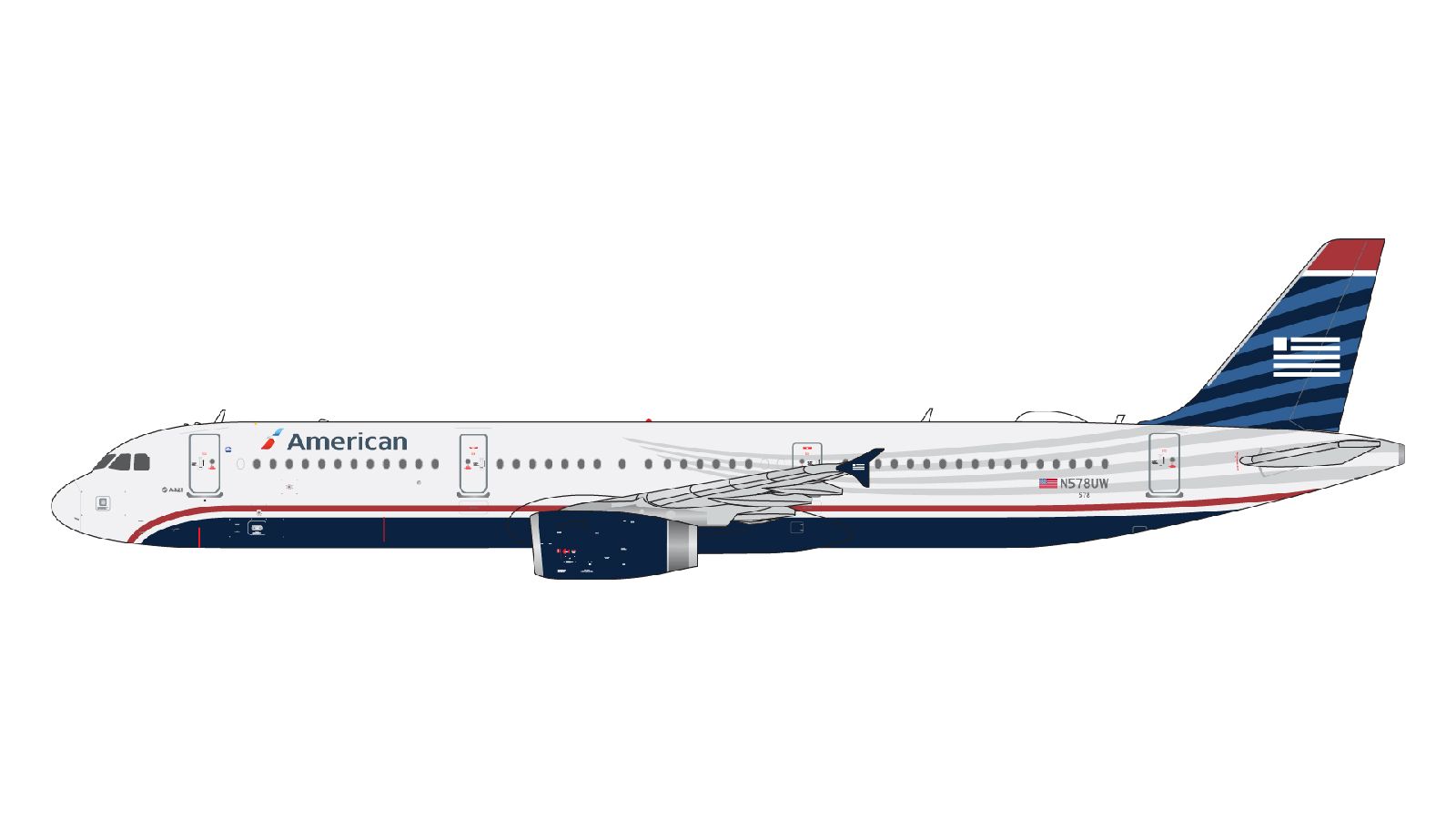 GJAAL2297 GEMINI JETS American Airlines / アメリカン航空 