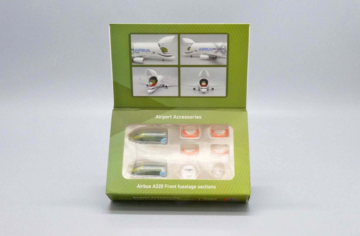 JCGSESETB JCWING Airport Accessories /空港アクセサリー A320 Front Fuselage Sections A320 前方ボディ  (ベルーガ搭載用) 1:400 メーカー完売 JC WING 1:400 空港アクセサリー 空港アクセサリー プラスチック製