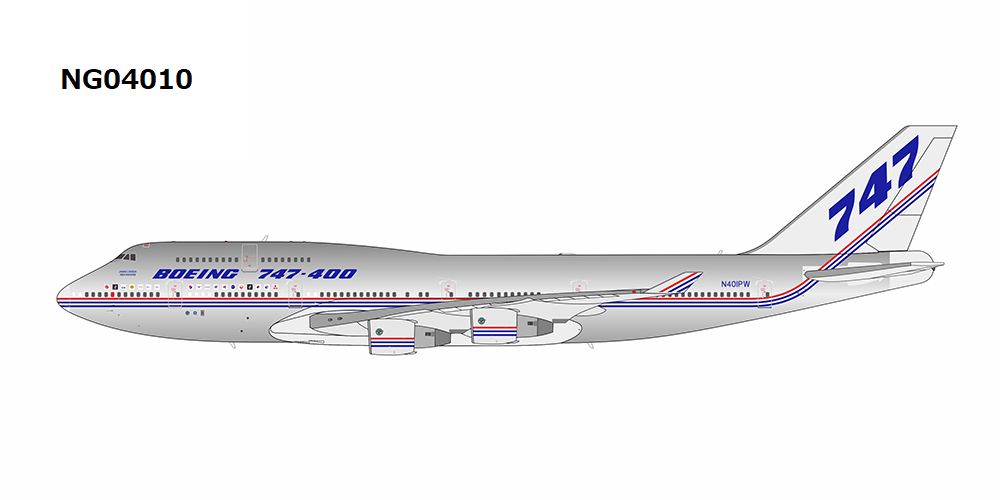 NG04010 NG MODELS Boeing / ボーイングカラー Boeing house colors B747-400 N401PW 1:400 完売しました。 NG MODELS 1:400 Boeing / ボーイングカラー 747-400 亜鉛ダイキャスト製