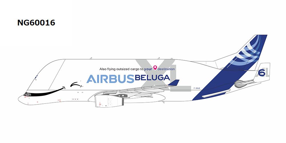 NG60016 NG MODELS Airbus Transport International / エアバス・トランスポート・インターナショナル #6; with 