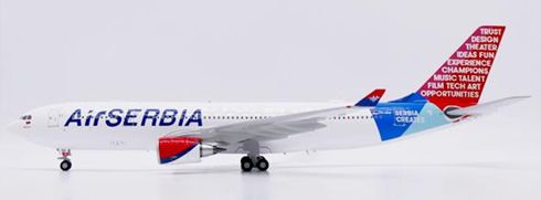 XX20598 JC WING Air Serbia / エア・セルビア Serbia Creates A330-200 YU-ARA スタンド付 1:200 メーカー完売 JC WING 1:200 Air Serbia / エア・セルビア A330-200 亜鉛ダイキャスト製