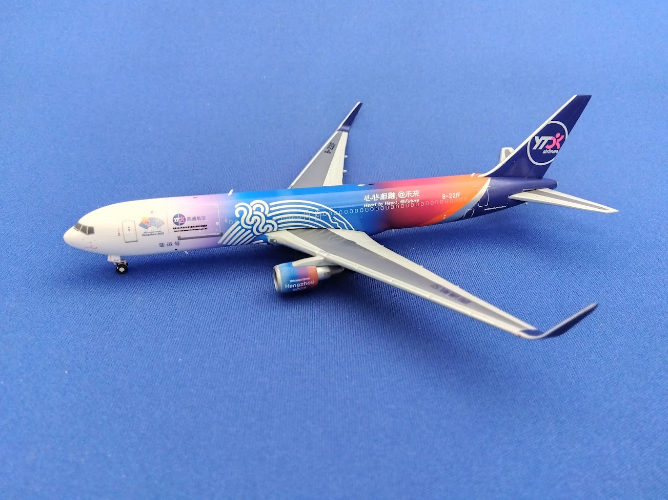 XX40069 JCWING YTO Cargo Airlines / YTOカーゴ・エアラインズ B767-300ER(BDSF) B-221F 	杭州/Hangzhou 2022 19th Asian Games 1:400 完売しました。