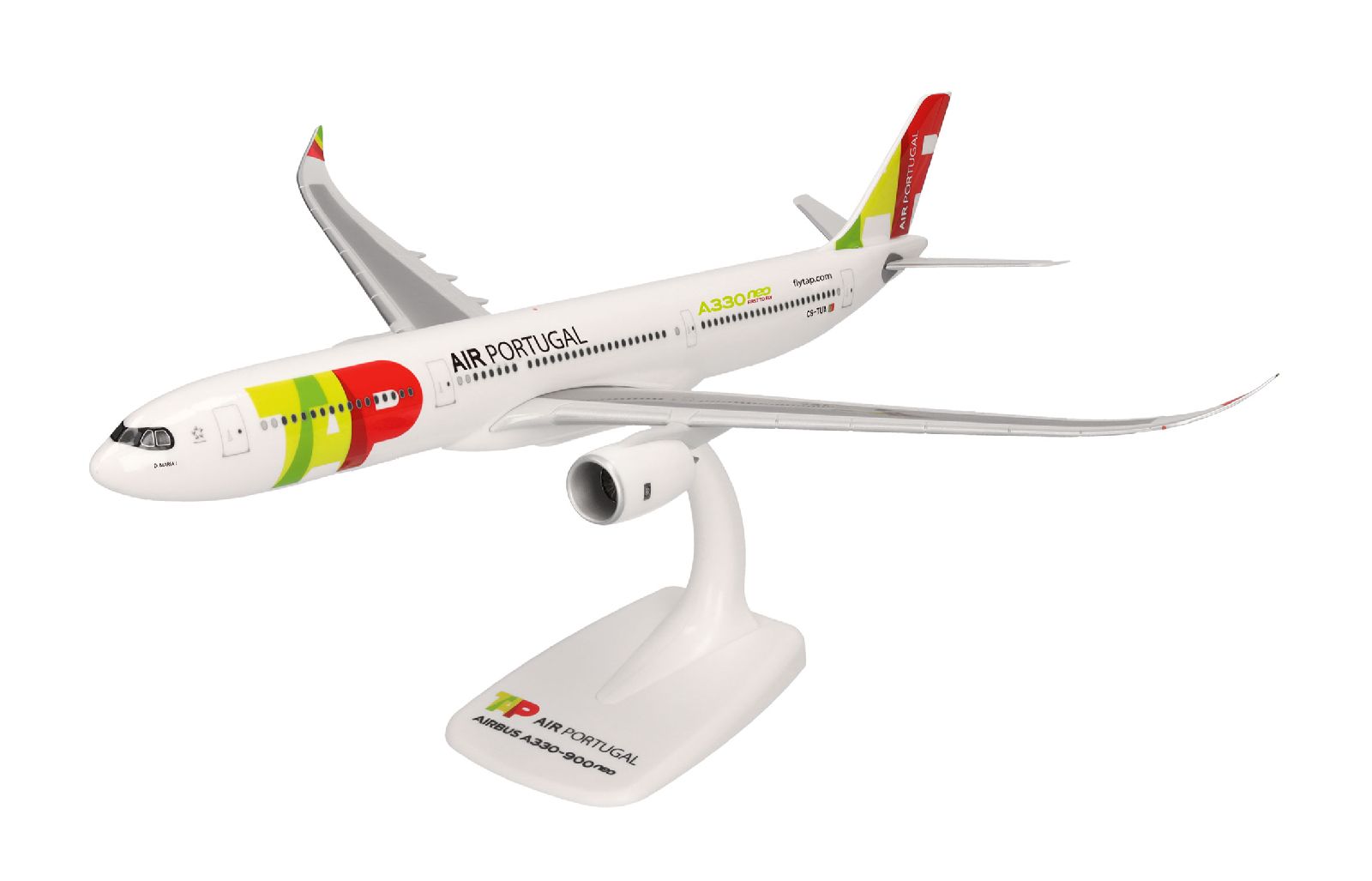 612227-003 Herpa SNAPFIT TAP Air Portugal / TAPポルトガル航空 A330-900neo CS-TUA D. Maria I 1:200 予約 Herpa SNAPFIT 1:200 TAP Air Portugal / TAPポルトガル航空 A330-900neo プラスチック製